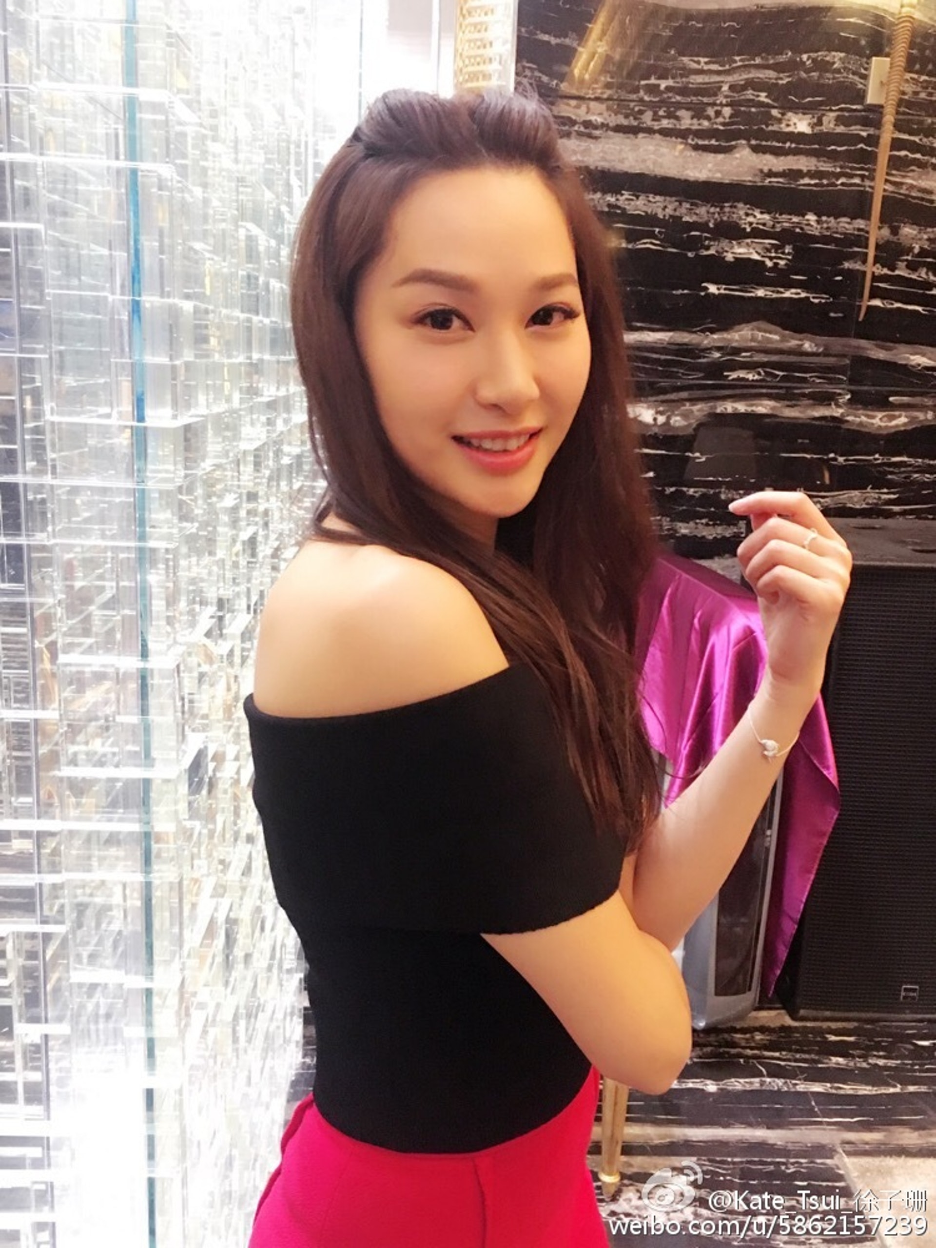 徐子珊出道不久備受力捧。