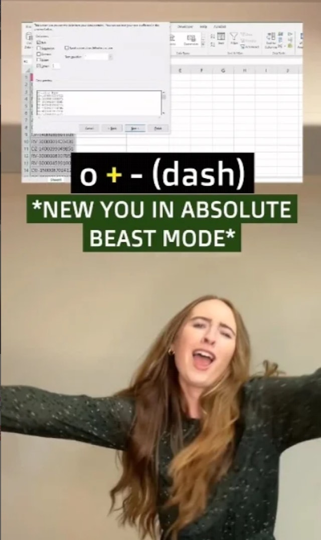 Kat教Excel方式不同於以往沉悶的教學模式,而是用邊跳舞邊加上很易明白的圖案,逐個步驟教導觀眾,呈現方式十分生動。