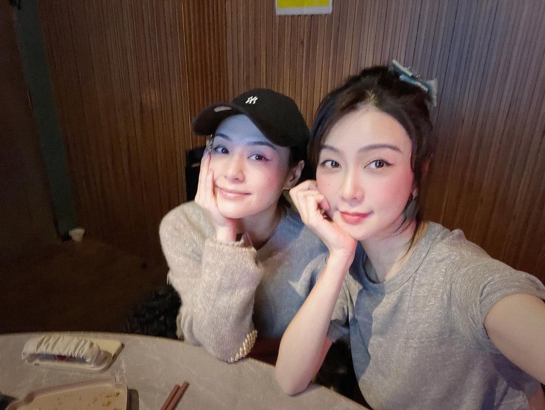 日前適逢元宵節,薛凱琪同阿嬌聚會。