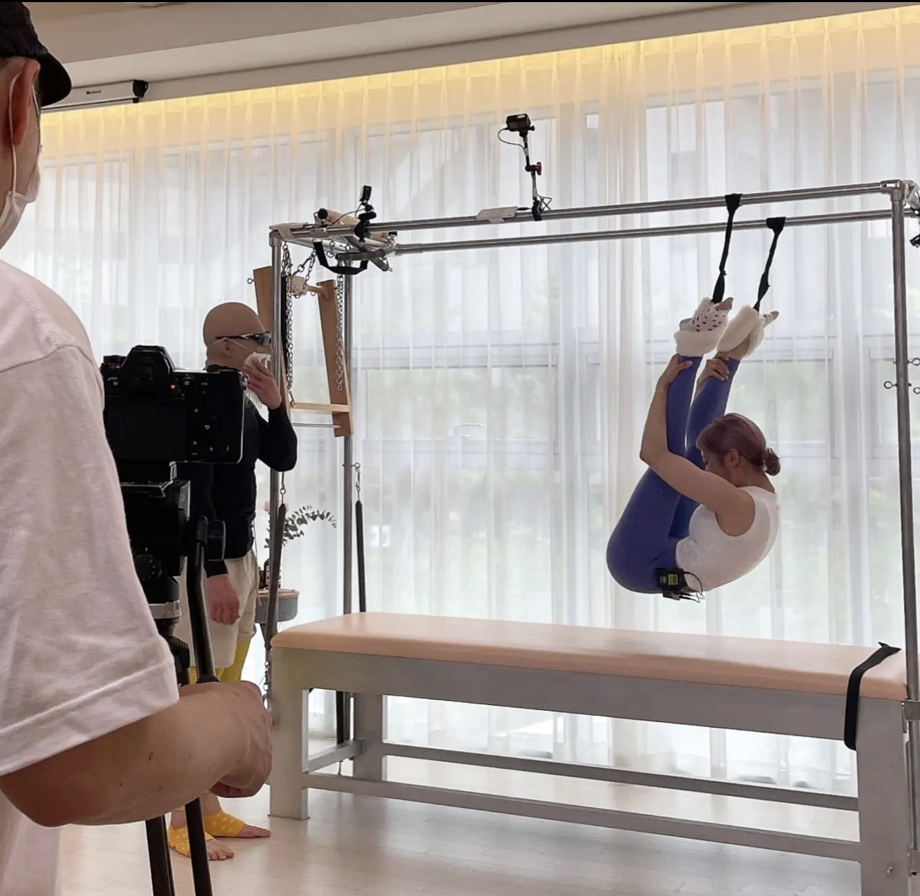 沈音燈更是很多韓國藝人指定的皮拉提斯教練。