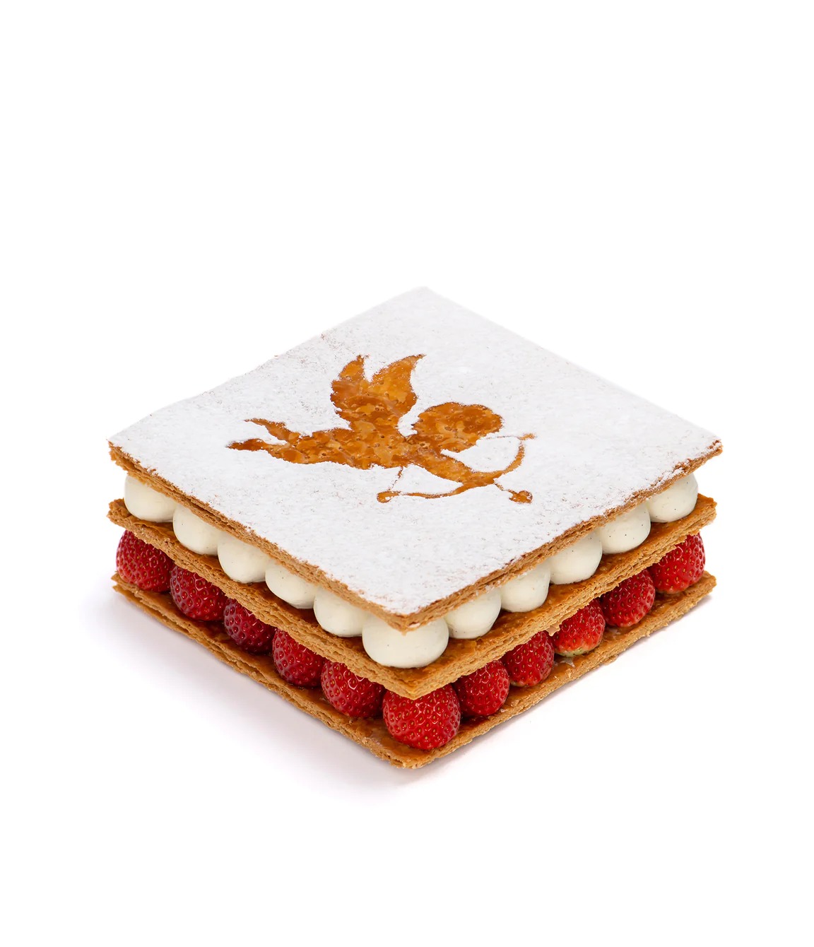 VANILLA & STRAWBERRY MILLEFEUILLE LARGE
