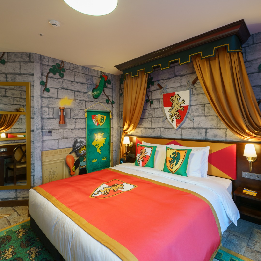 另外還設有4層樓高的Legoland酒店