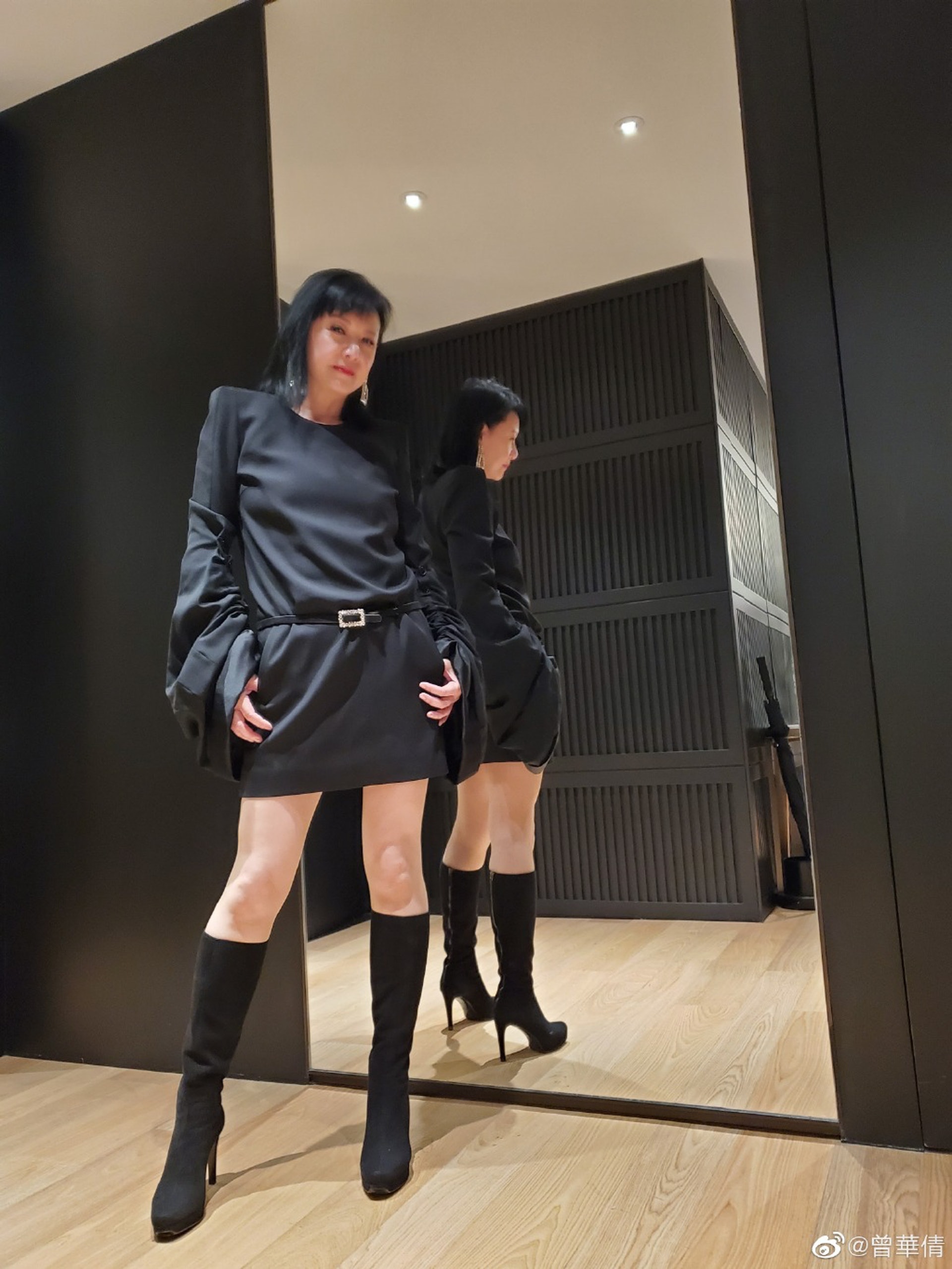 不過,亦有粉絲力撐曾華倩勇於做自己。