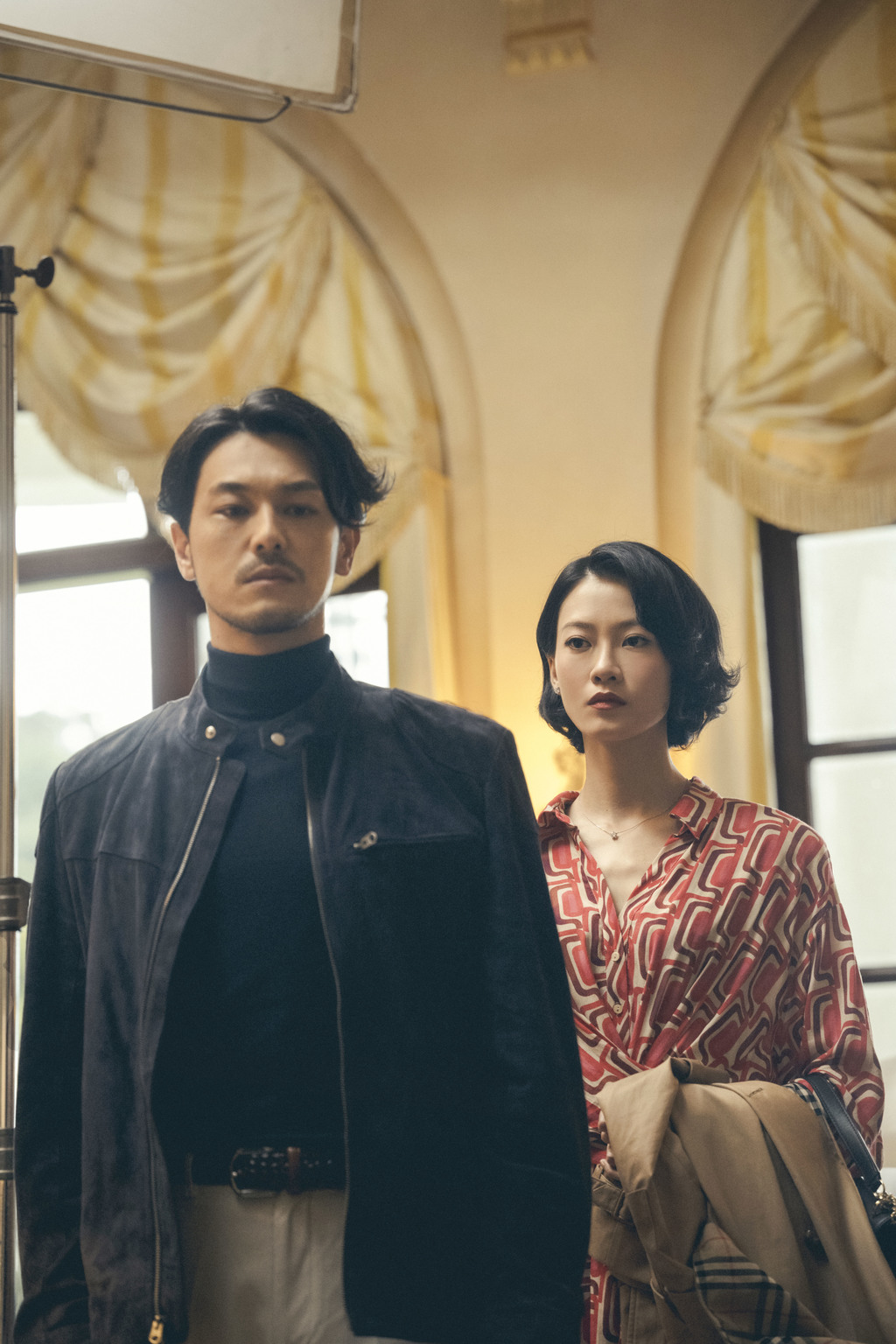 栢天男飾演廖子妤入贅老公。