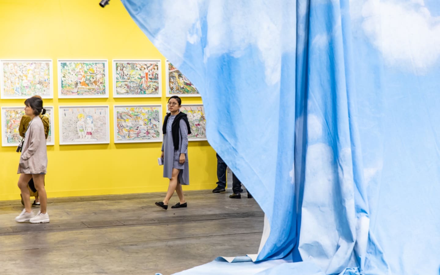 香港巴塞爾藝術展匯聚了32個國家及地區,共177間的本地及國際頂尖藝廊。