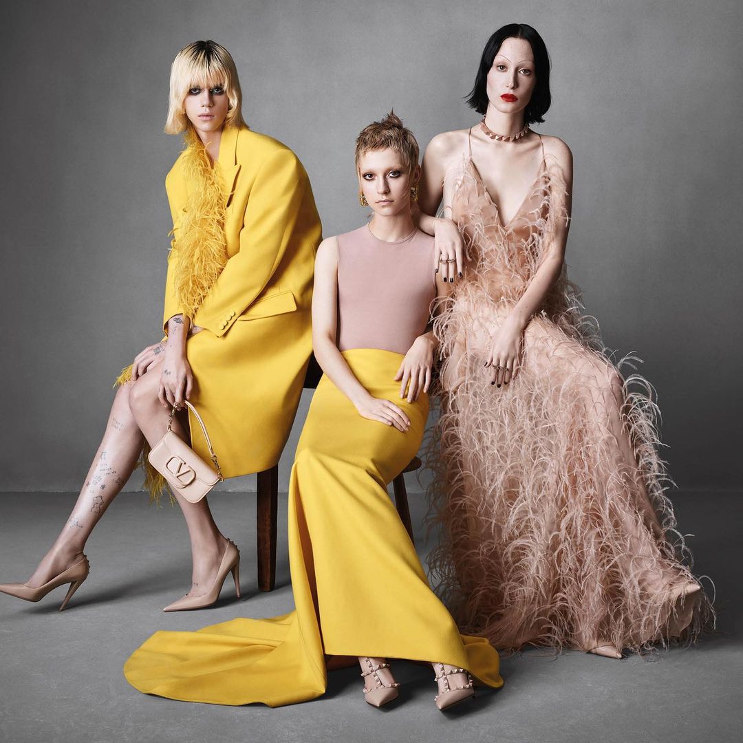 溫柔粉色調大大提升氣質感。