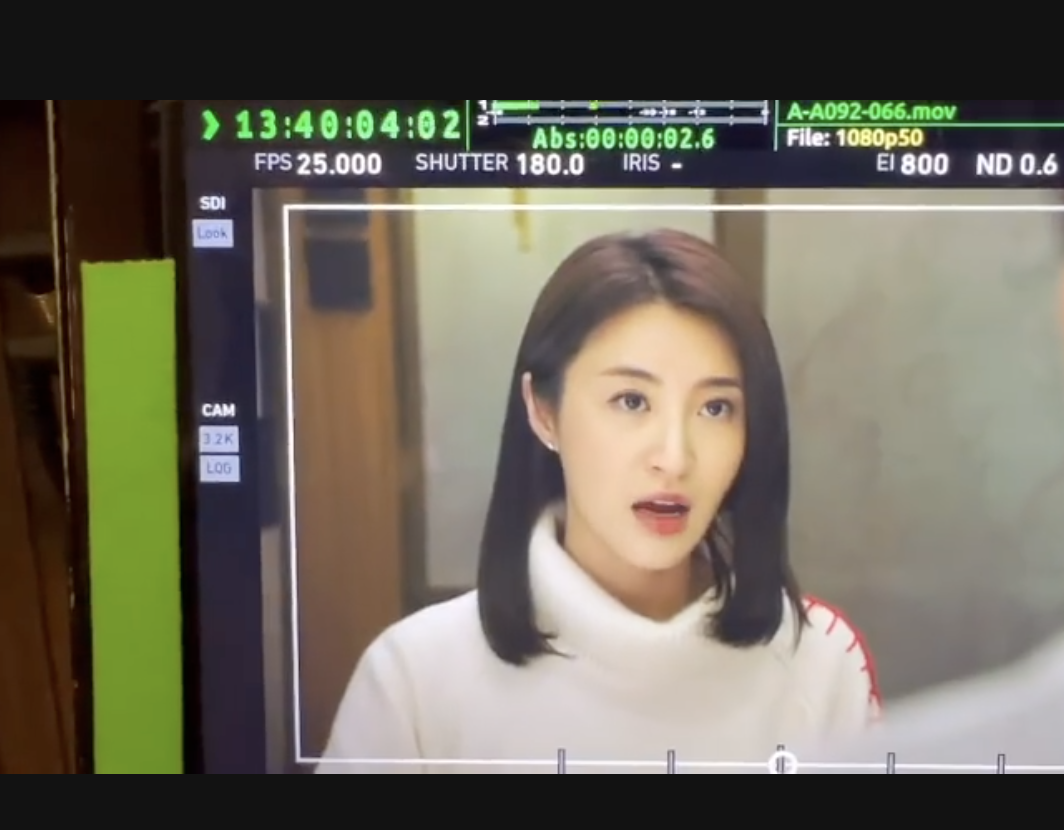 林夏薇拍攝《法言人》