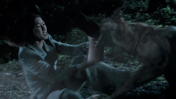 屠敏與野狗搏鬥畫面，雖僅有1分鐘，但原來胡定欣與劇組在背後花了不少力氣和心思研究。