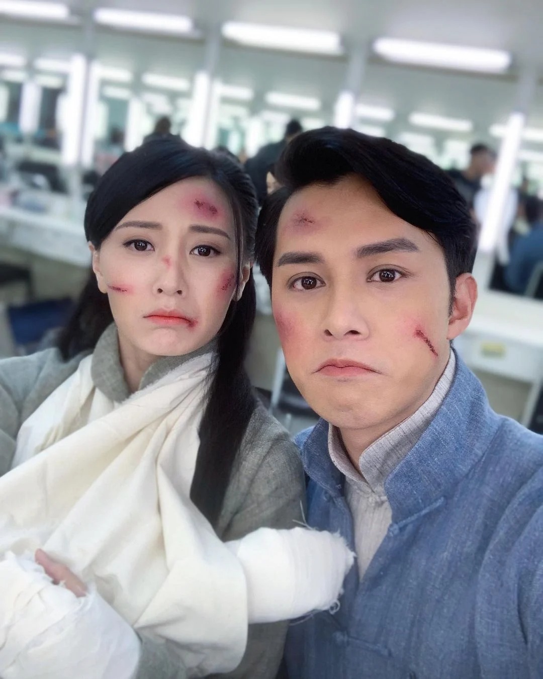 何廣沛與朱晨麗的緋聞由2017年拍攝《超時空男臣》開始傳出