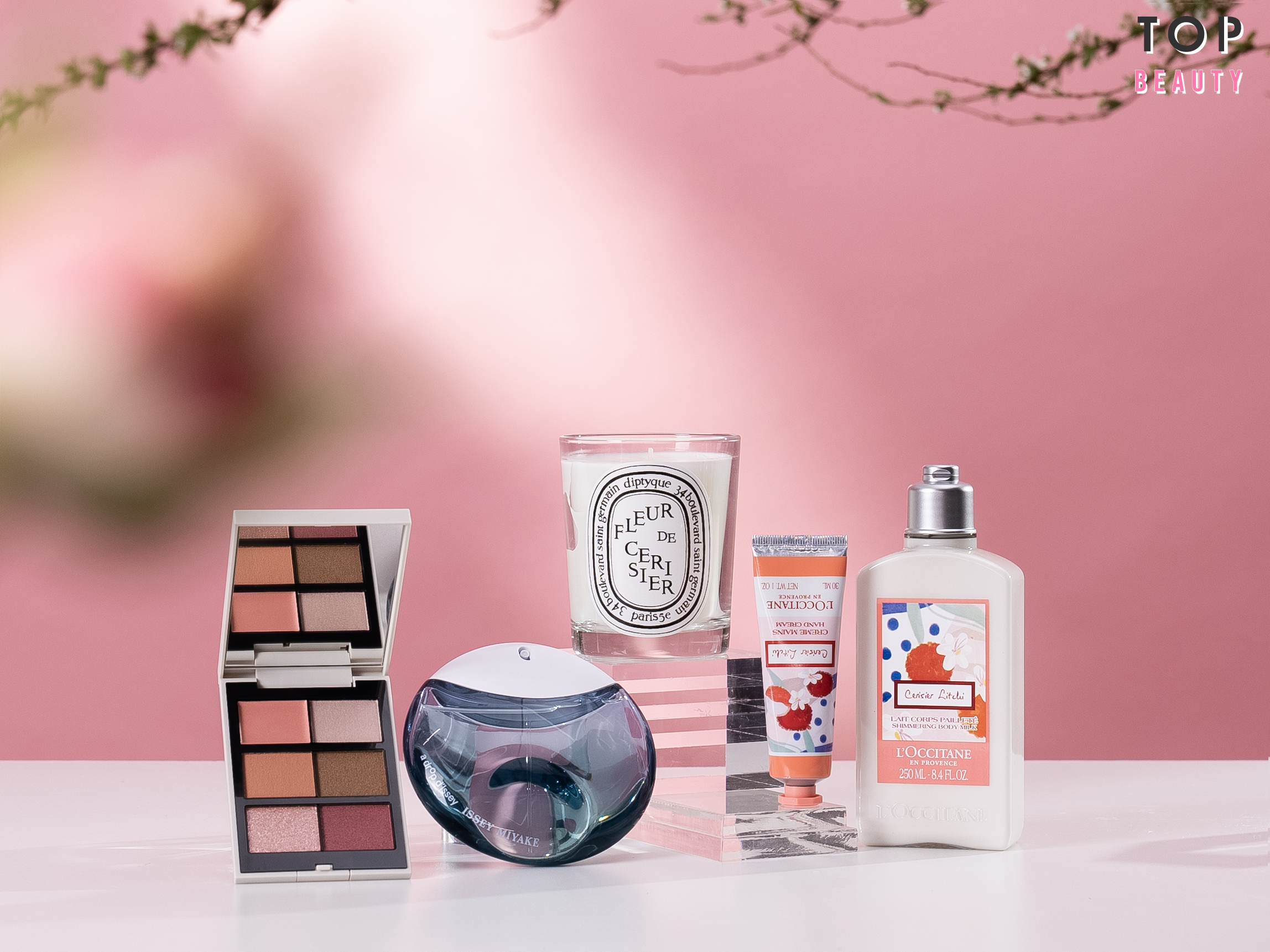 THREE、L’Occitane、Diptyque及Issey Miyake的限定美妝及香氛產品!
