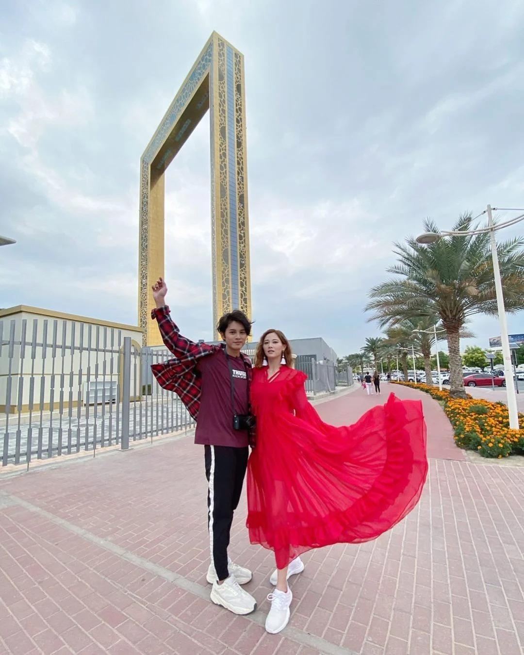 兩人拍攝節目《3日2夜》有不少網民支持