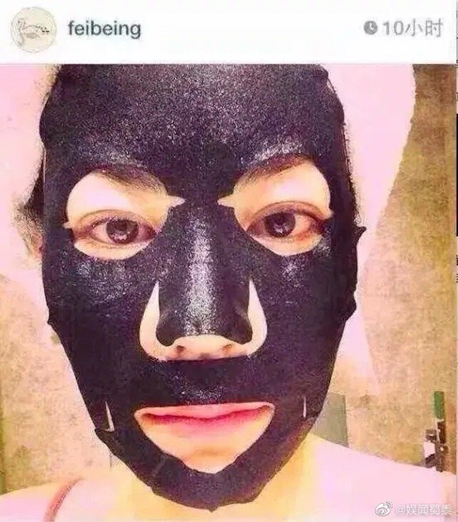 近日疑似王菲的私人IG曝光,流出二人敷面膜的照片。