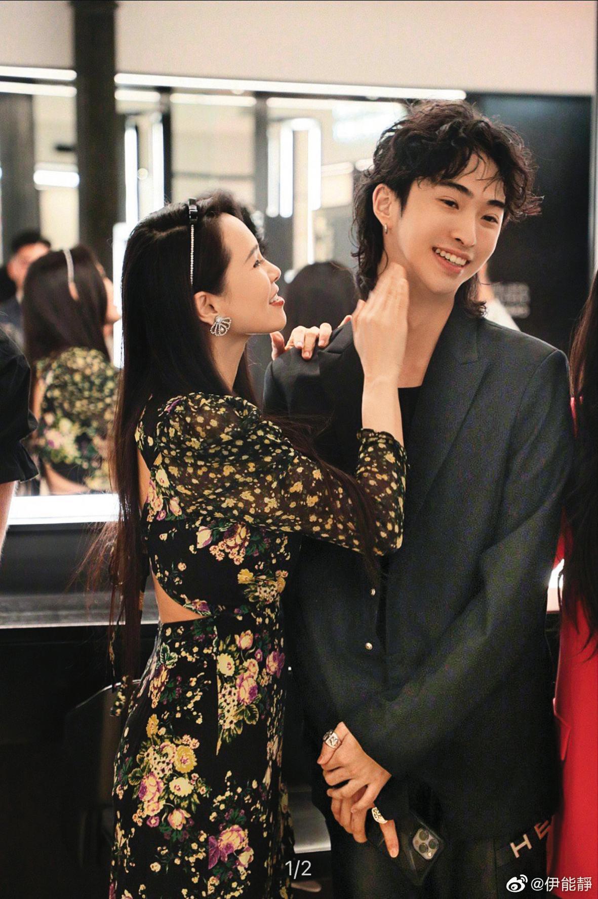 伊能靜曾在訪問力撐兒子，不要用衣服來分別男生或女生。