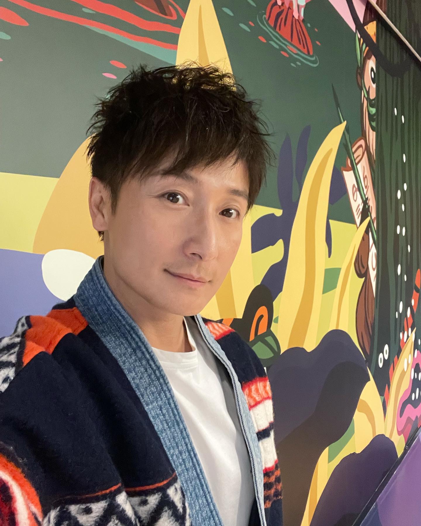 方力申大方認愛。