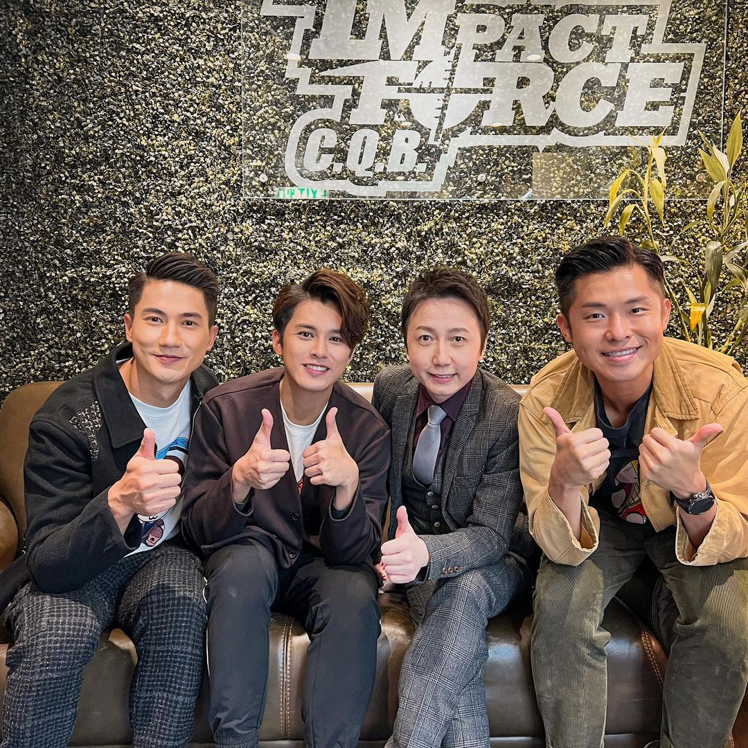 何廣沛與與郭子豪(Arnold)及方紹聰(奶仔)因拍戲而成為好兄弟