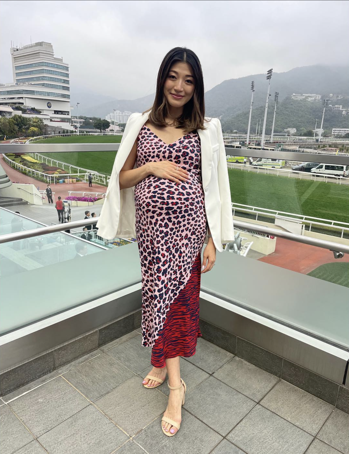 據知李姿敏的父親李鉅程是知名馬主