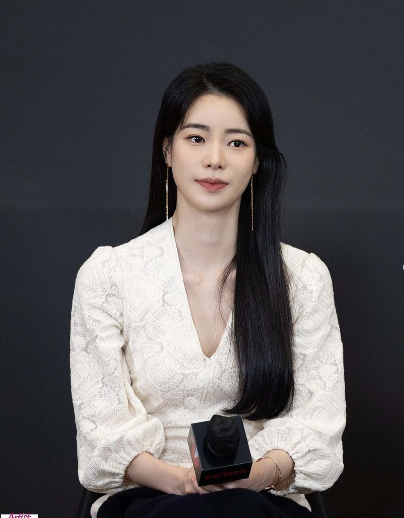 林智妍指自己是易水腫的體質，所以在重要拍攝的前一天都會避免吃鹹或刺激性的食物。