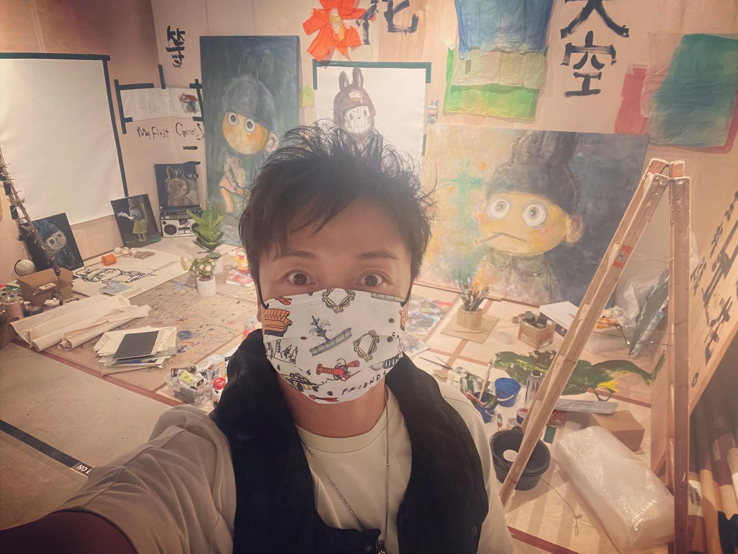 方力申喜歡收藏名畫。