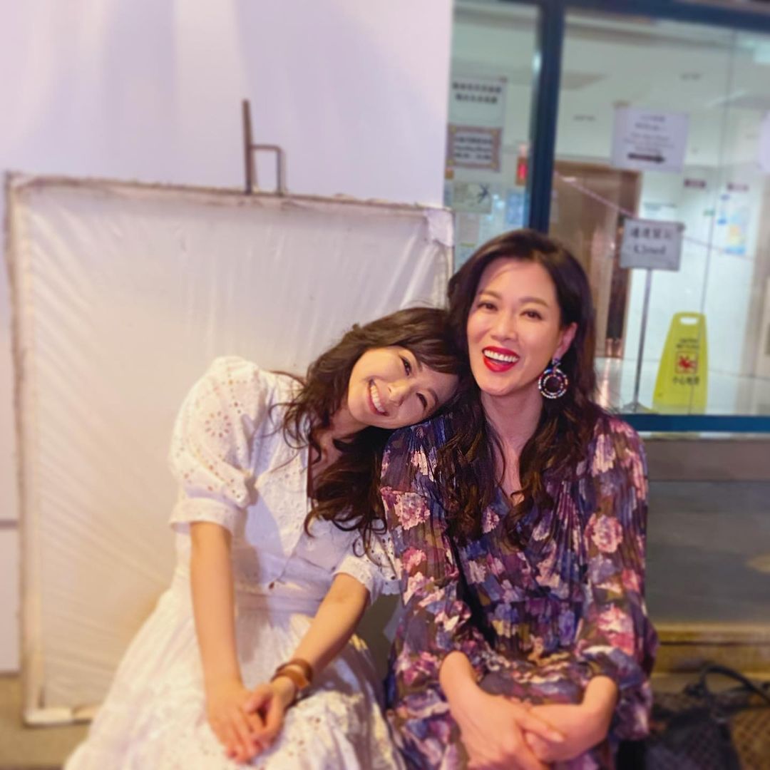 趙希洛與《愛回家》大小姐林淑敏合照
