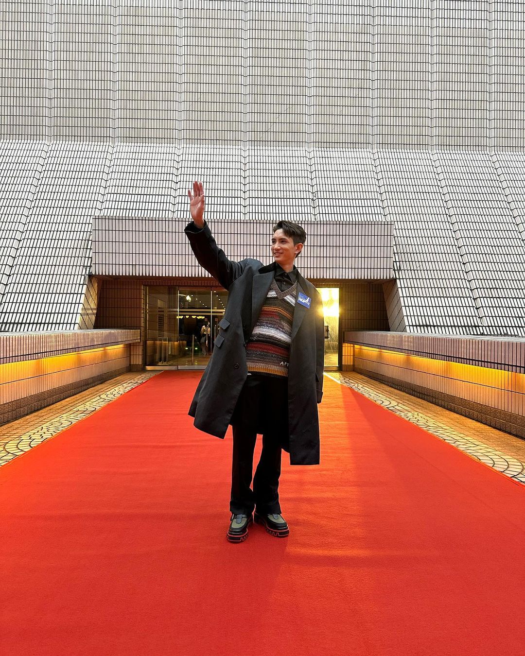 MIRROR隊長Lokman楊樂文參加第47屆香港國際電影節。