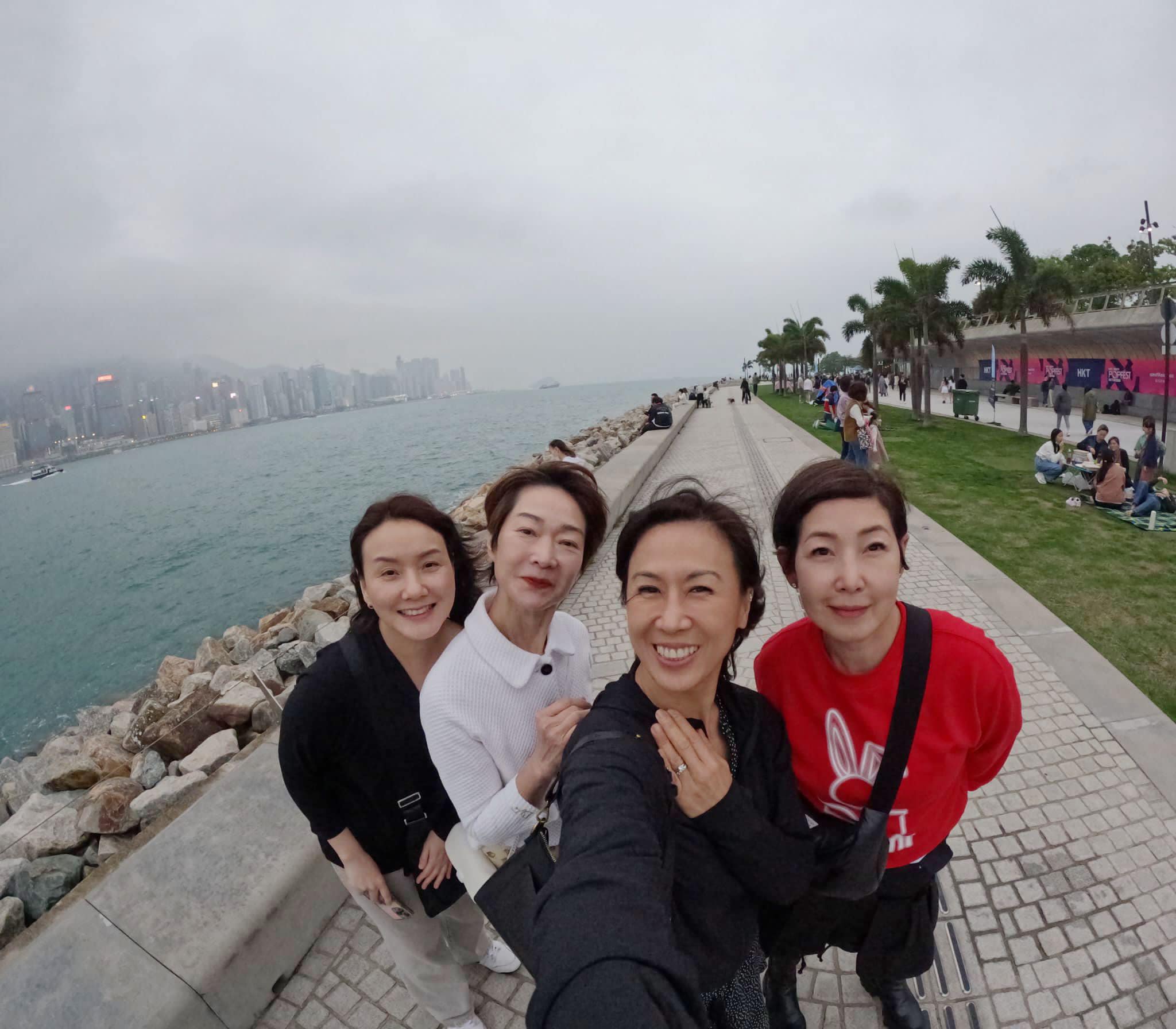 梁詠琳、譚玉瑛、黎芷珊及李懿樺的合體勾起不少人的集體回憶。