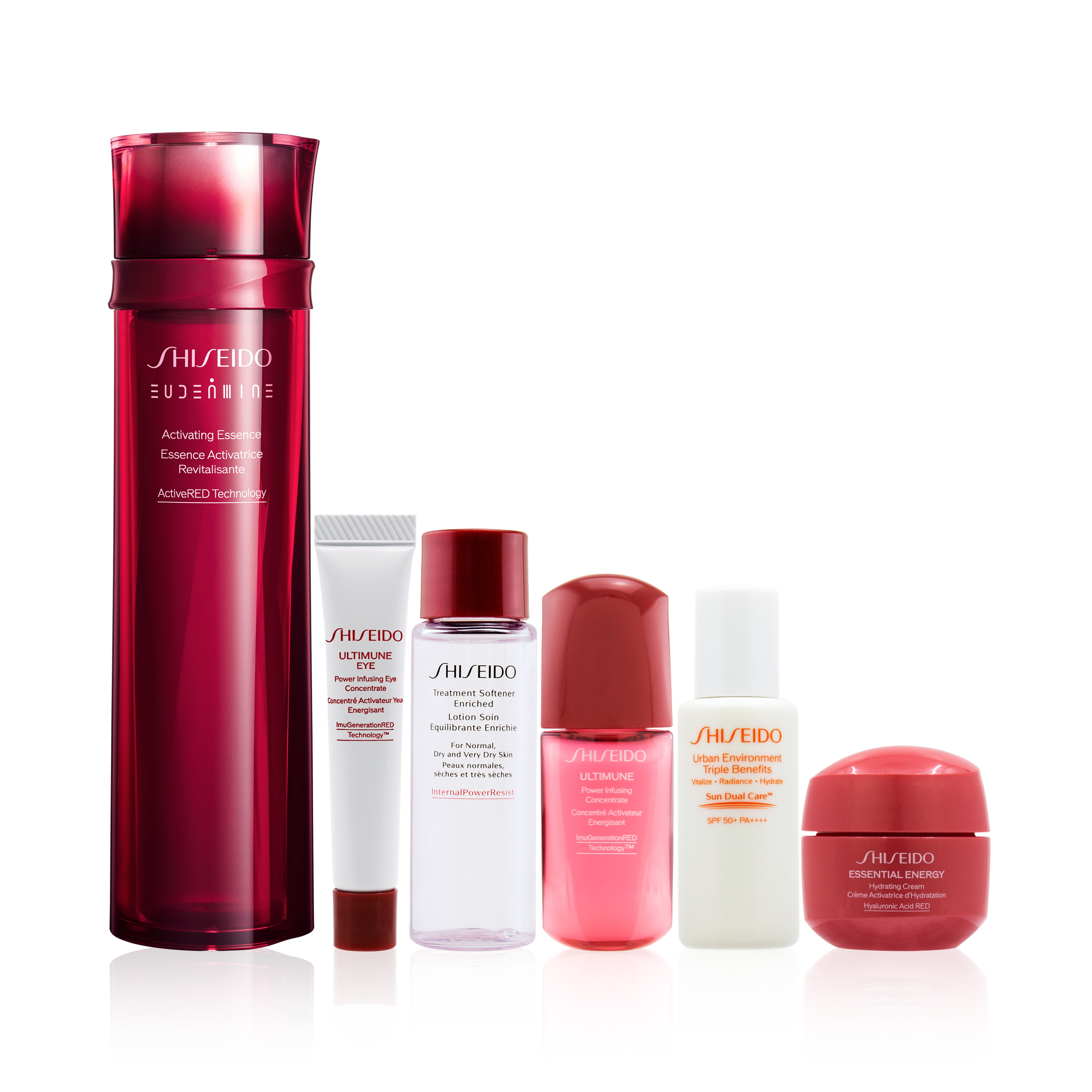 Shiseido Eudermine曙光精華水組合