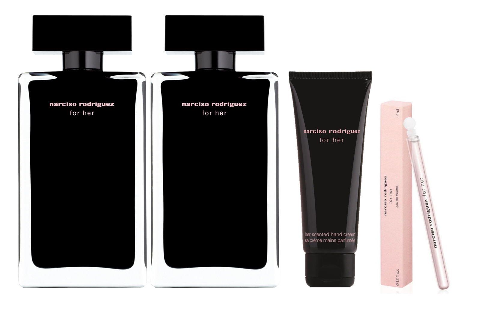 narciso rodriguez Parfums for her淡香氛套裝