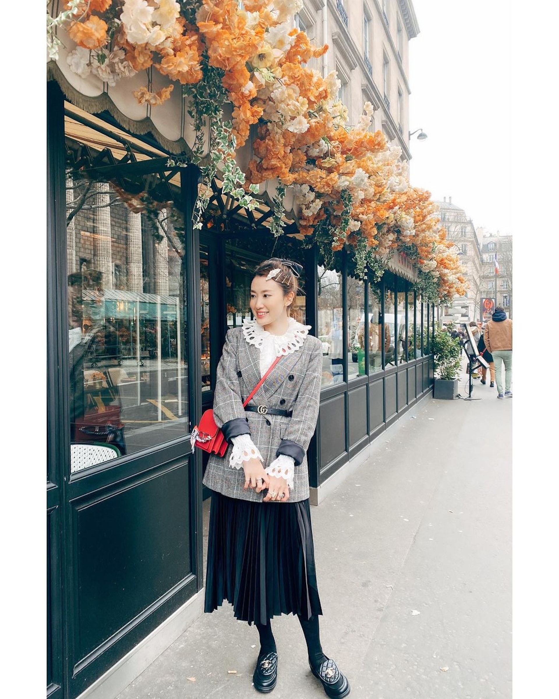 蔣家旻最近忽然富貴,狂晒Hermes手袋。