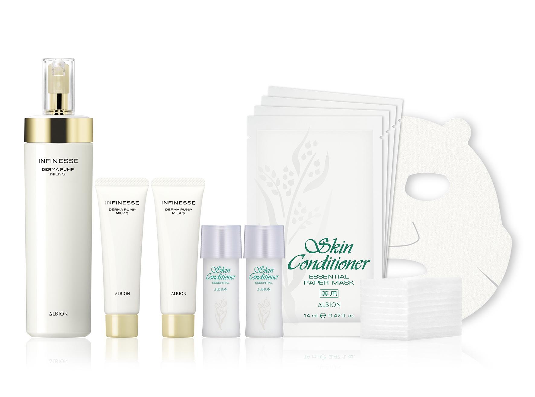 ALBION 賦活彈力緊緻滲透乳 S套裝 $580（原價$1,050）