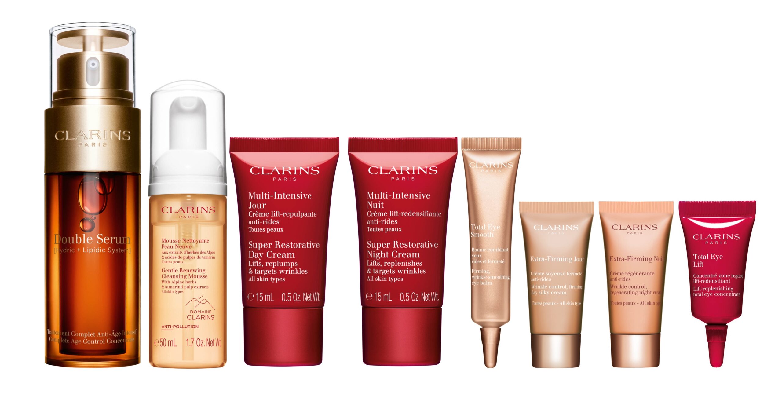 CLARINS賦活雙精華套裝 $970（價值$2,495）