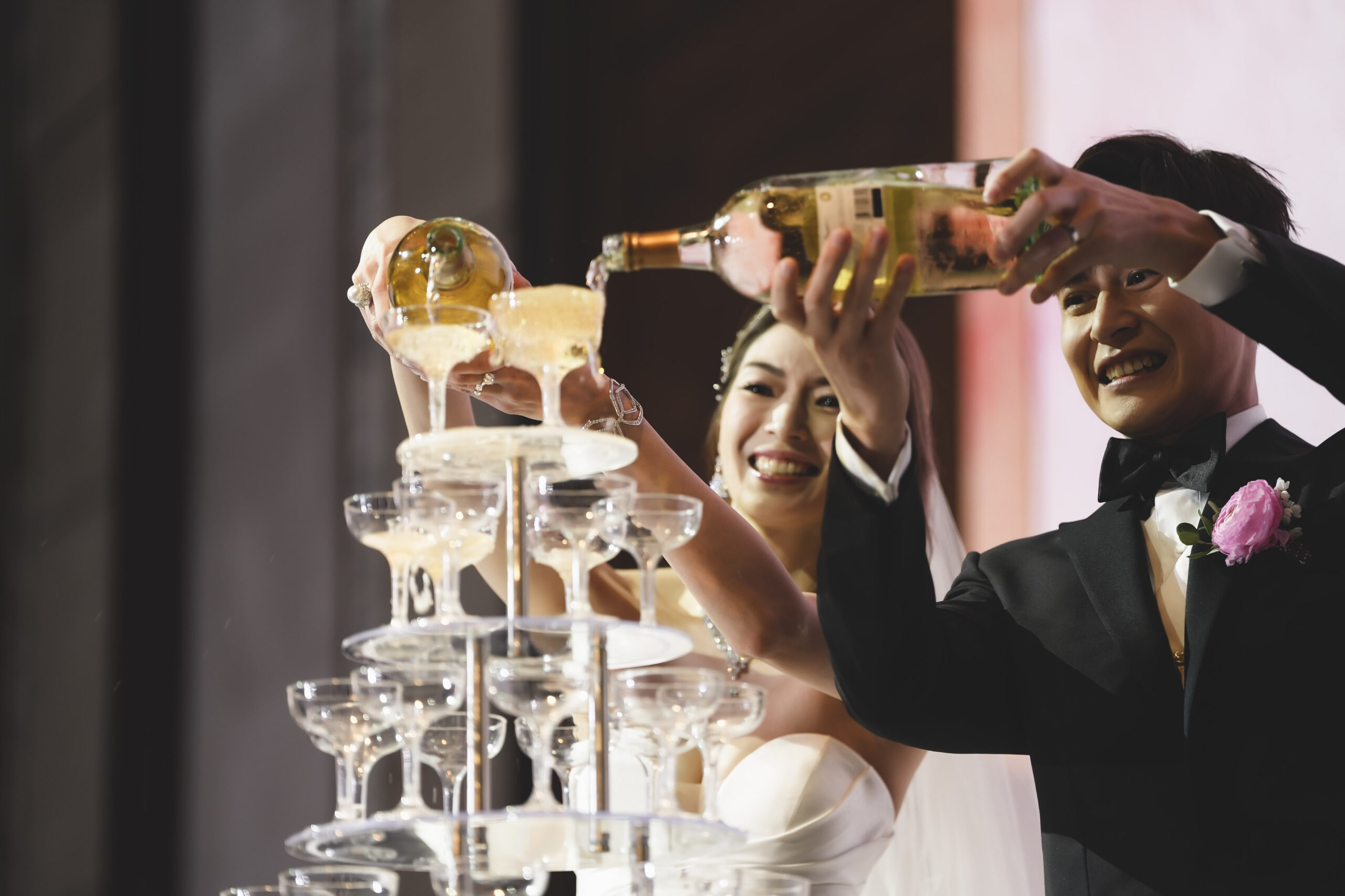 連詩雅與陳家樂超開心