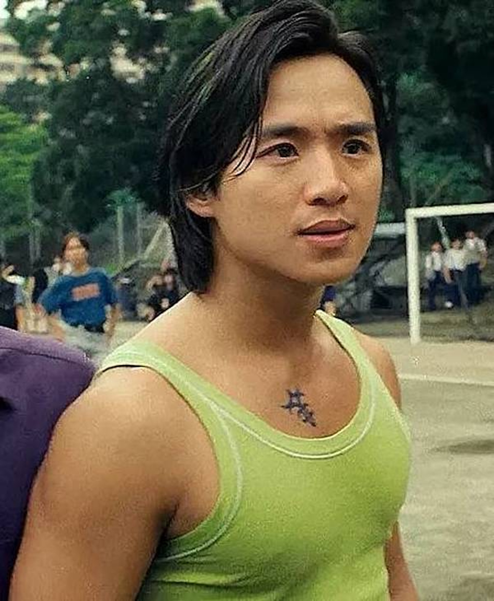 朱永棠在電影《古惑仔》中飾演「蕉皮」。