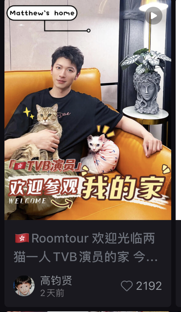 高鈞賢拍片公開香港4房豪宅片惹爭議