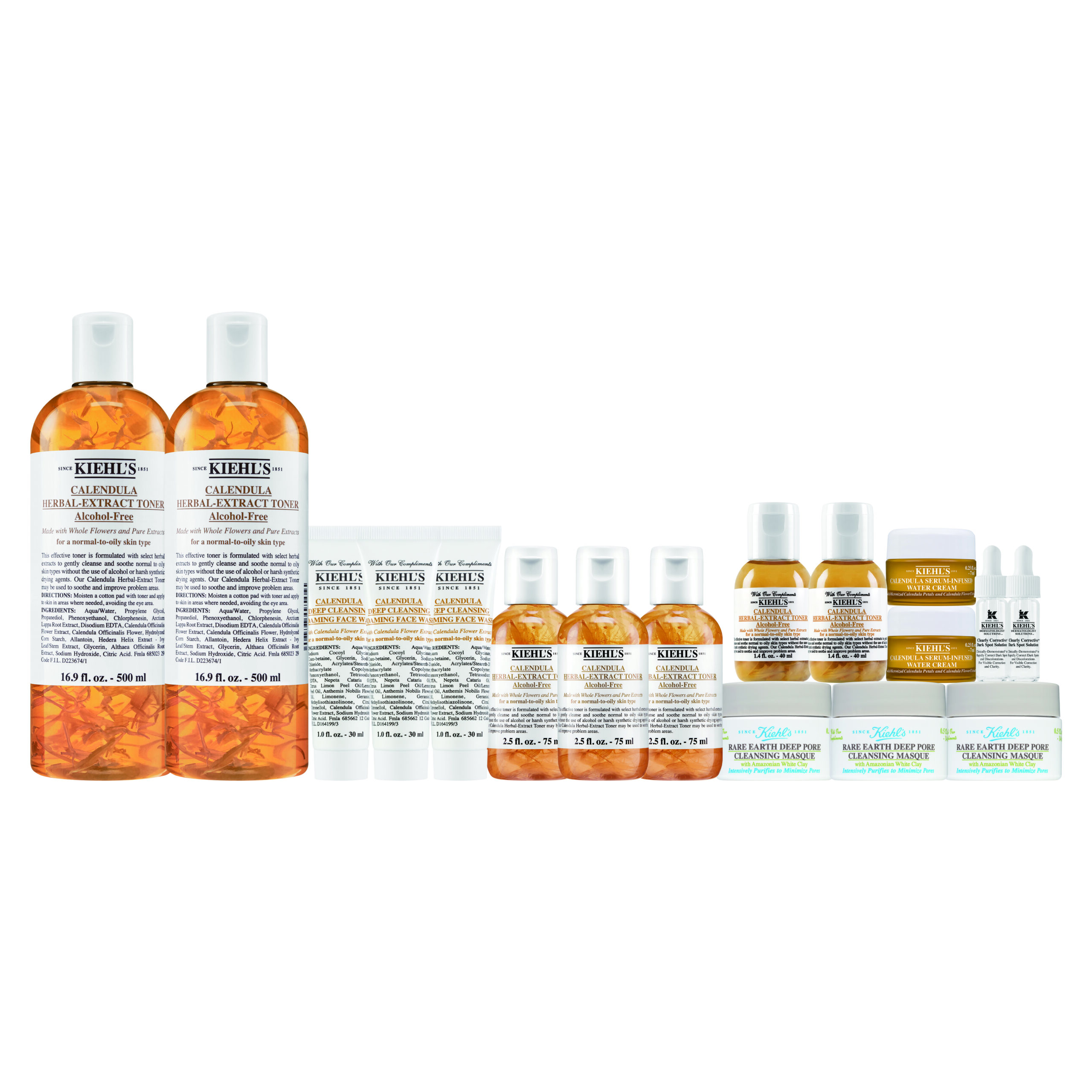 Kiehl’s Since 1851金盞花爽膚水500ml增量2件套裝 $1,200（價值$2,186）