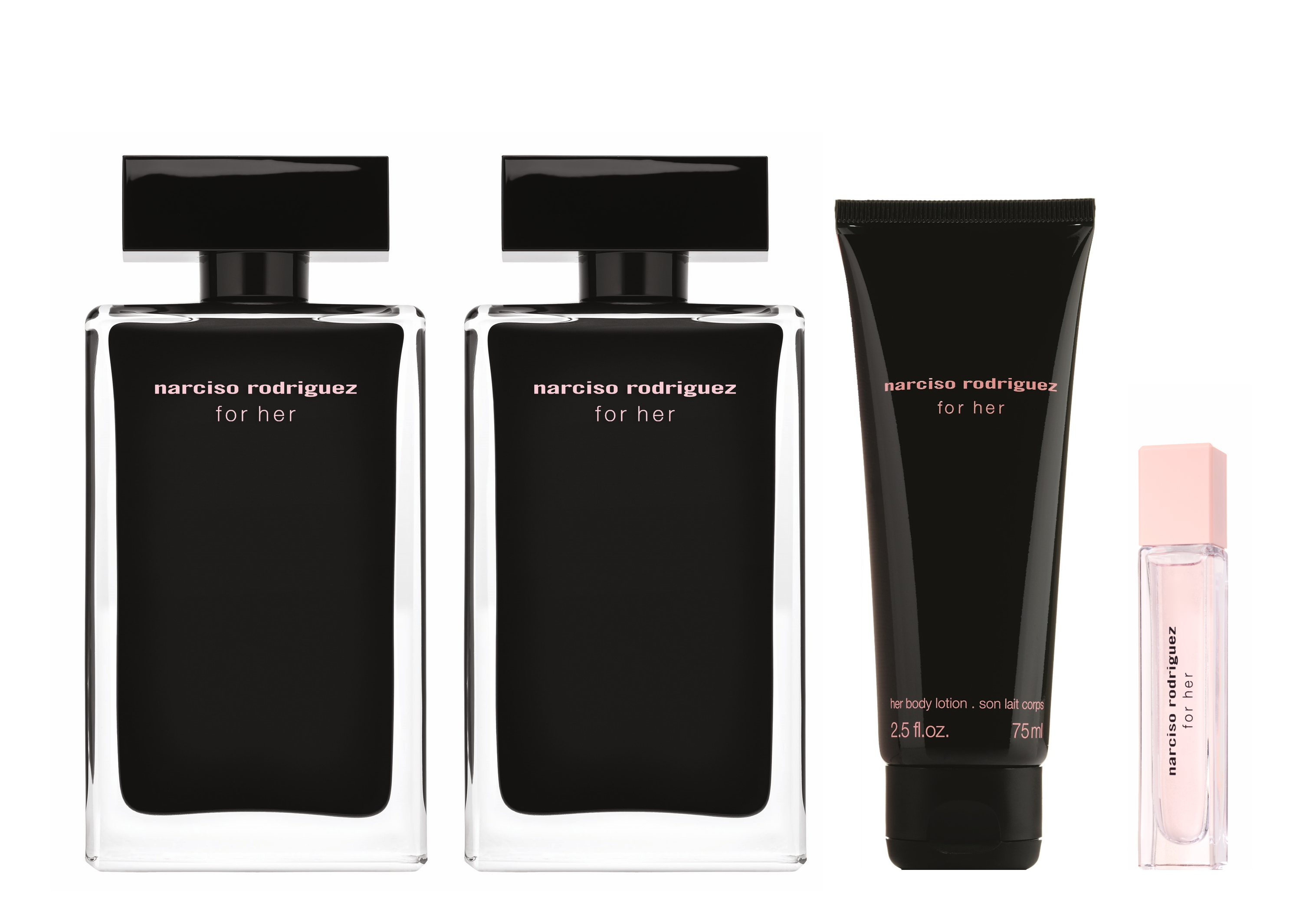 narciso rodriguez Parfums for her淡香氛套裝 $1,700(價值$2,400)