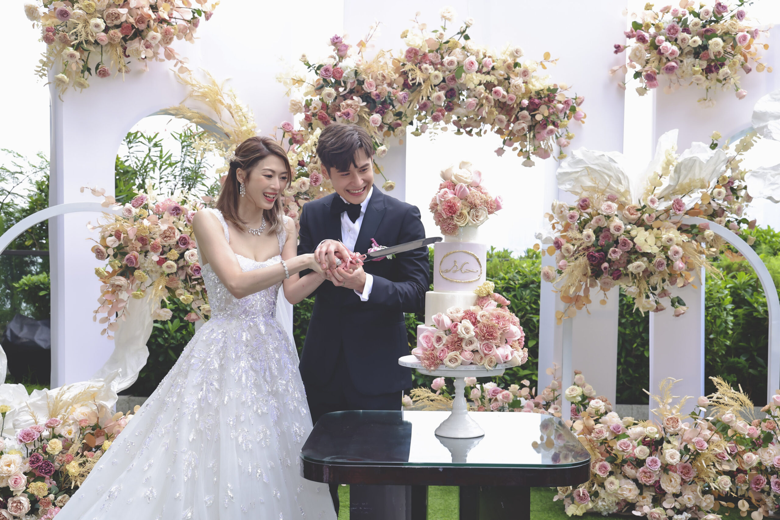 連詩雅與陳家樂大婚