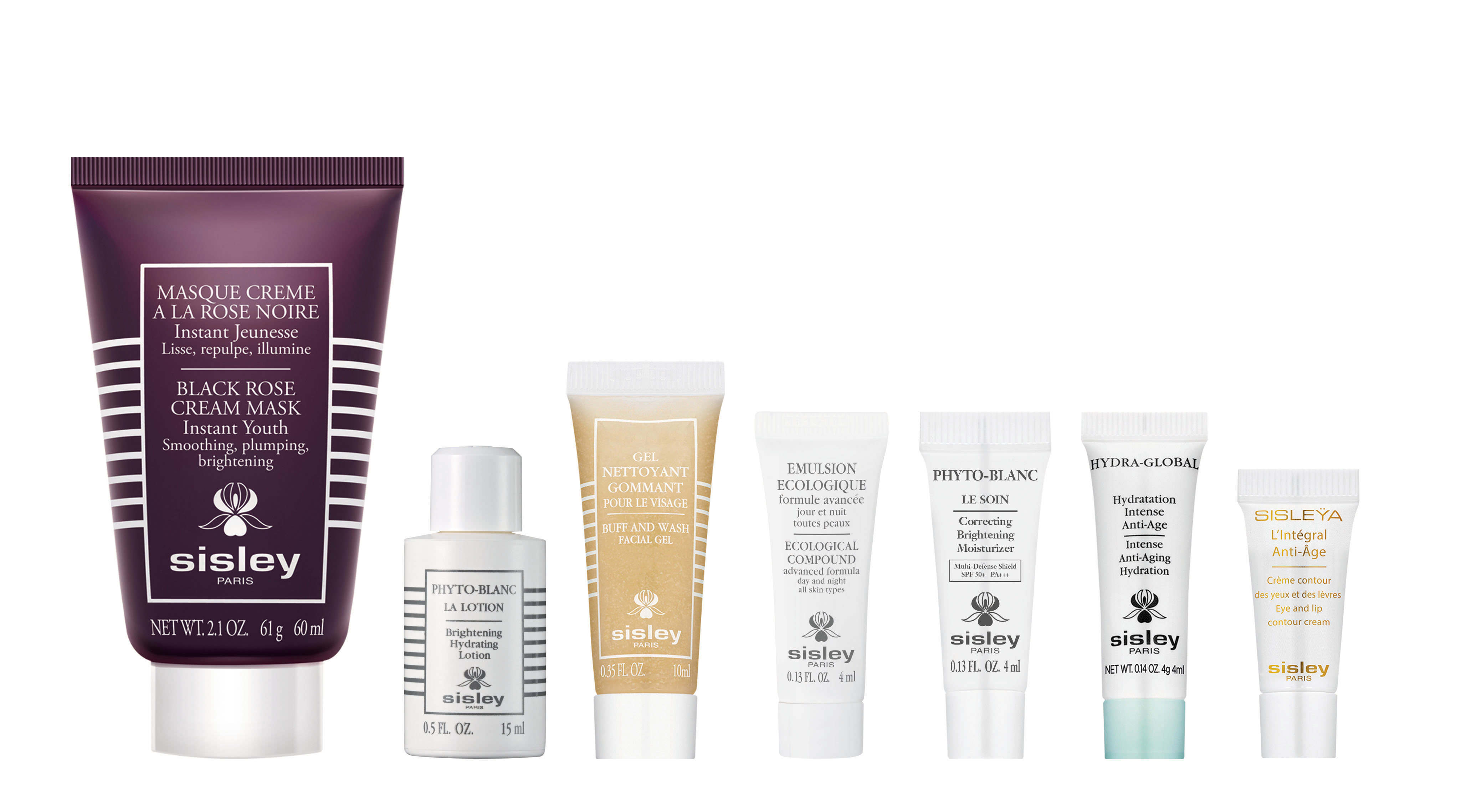 Sisley玫瑰煥采再生面膜修護套裝