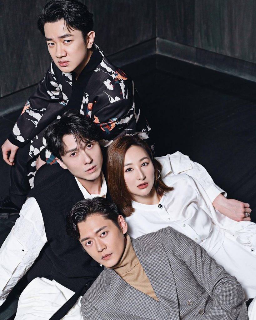 王浩信去年同王祖藍、高海寧、張振朗參與內地真人騷《開播!情景喜劇》