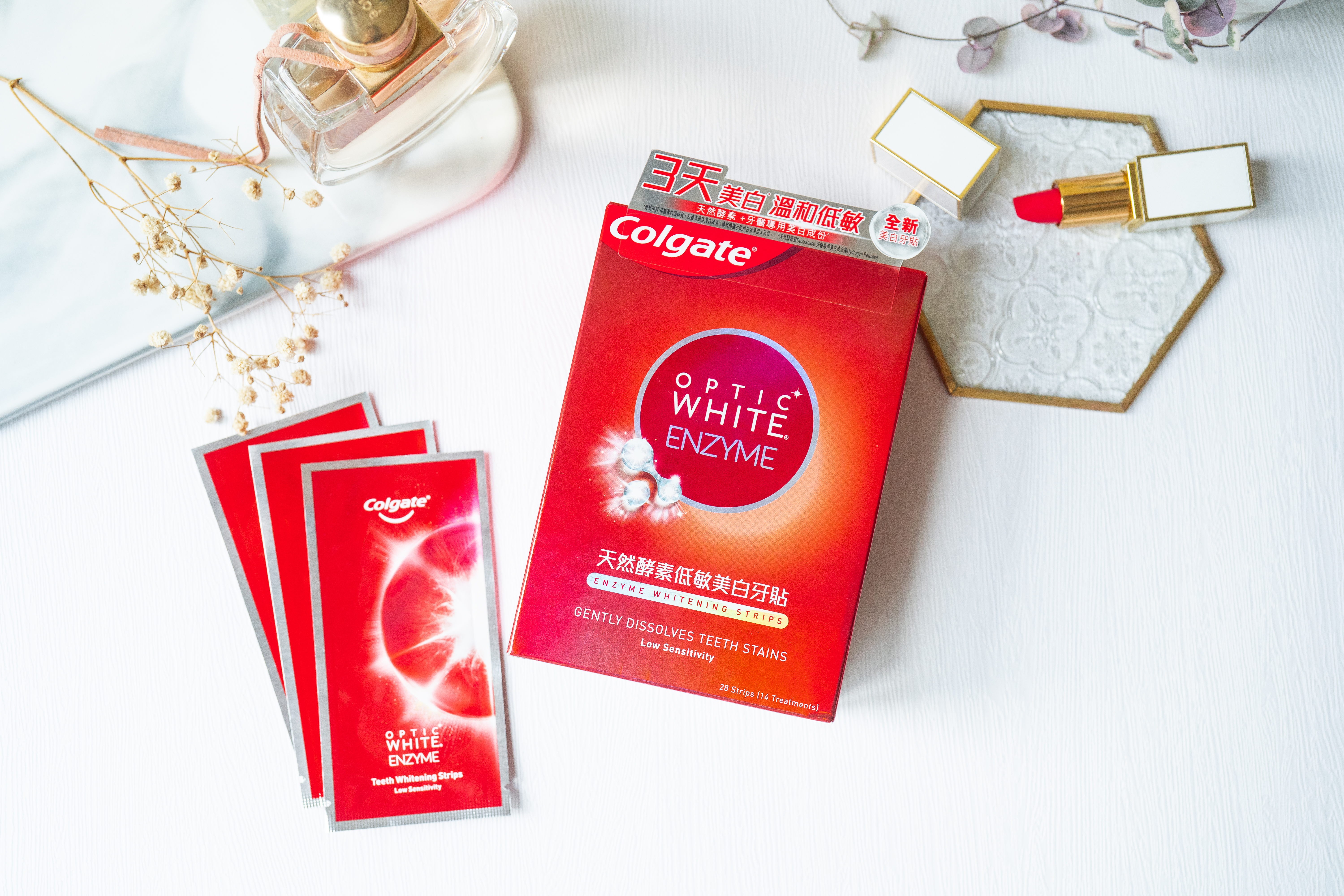 小巧獨立包裝,便於旅行時都可攜身,快速美白牙齒,以燦爛迷人的笑容拍更多靚相!