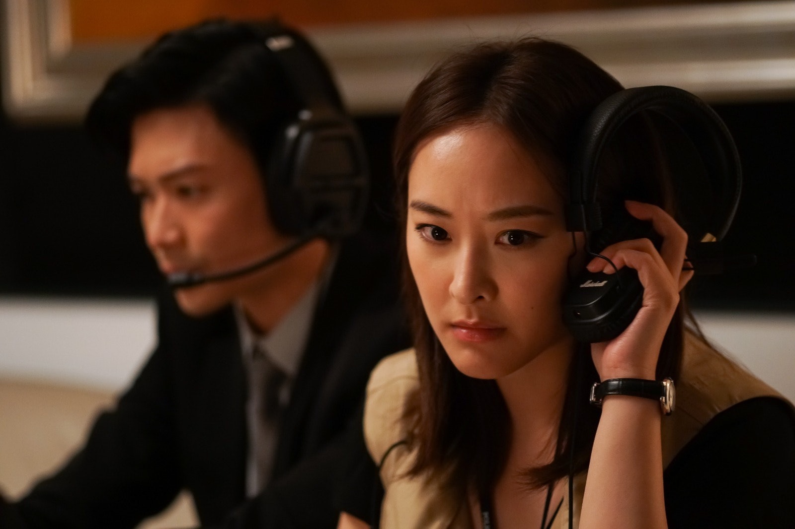 陳瀅在《飛虎3壯志英雄》中飾演O記高級督察何家寶