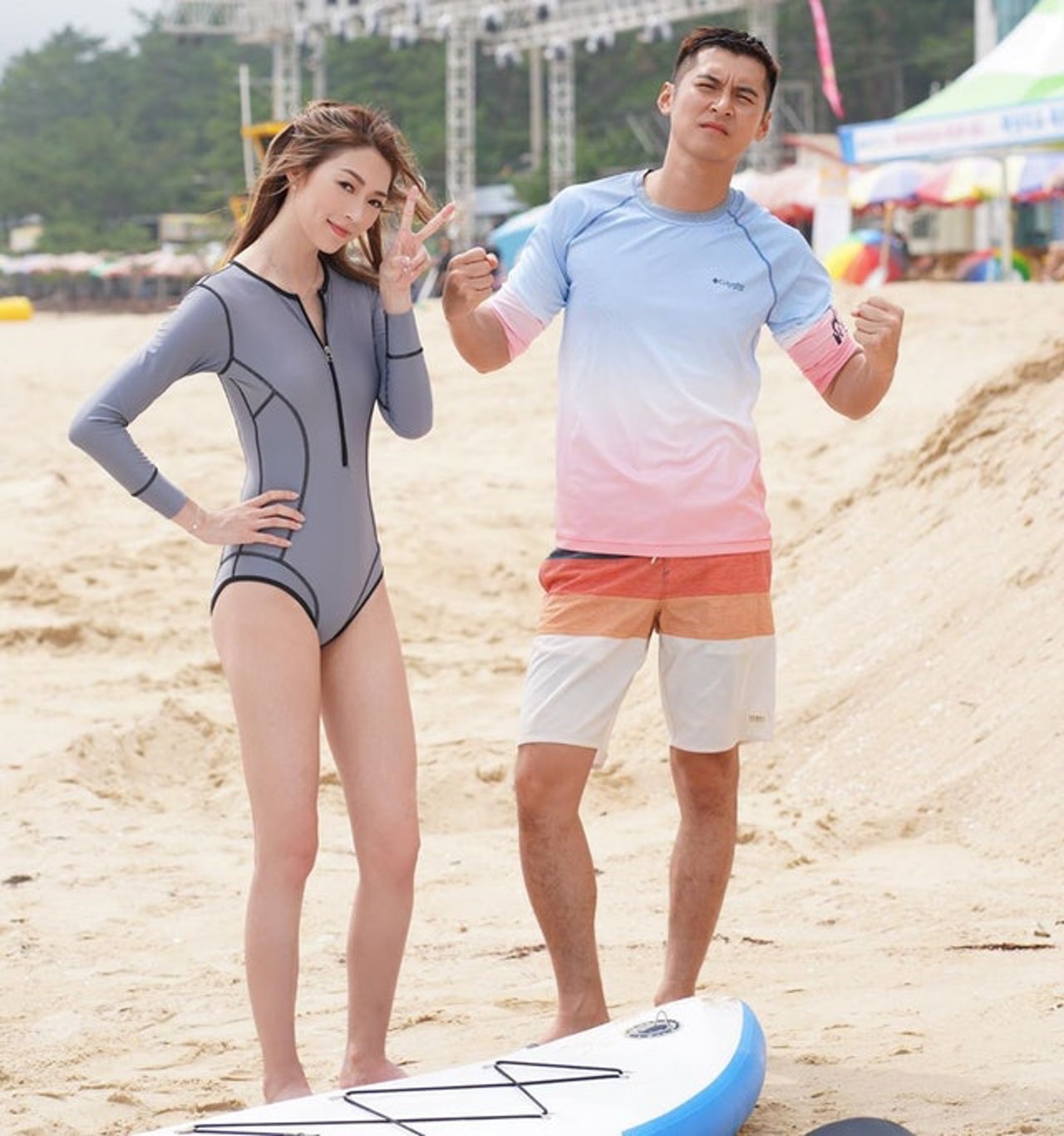 陳家樂和連詩雅於2020年因合作拍攝旅遊節目《12個夏天》而擦出愛火花