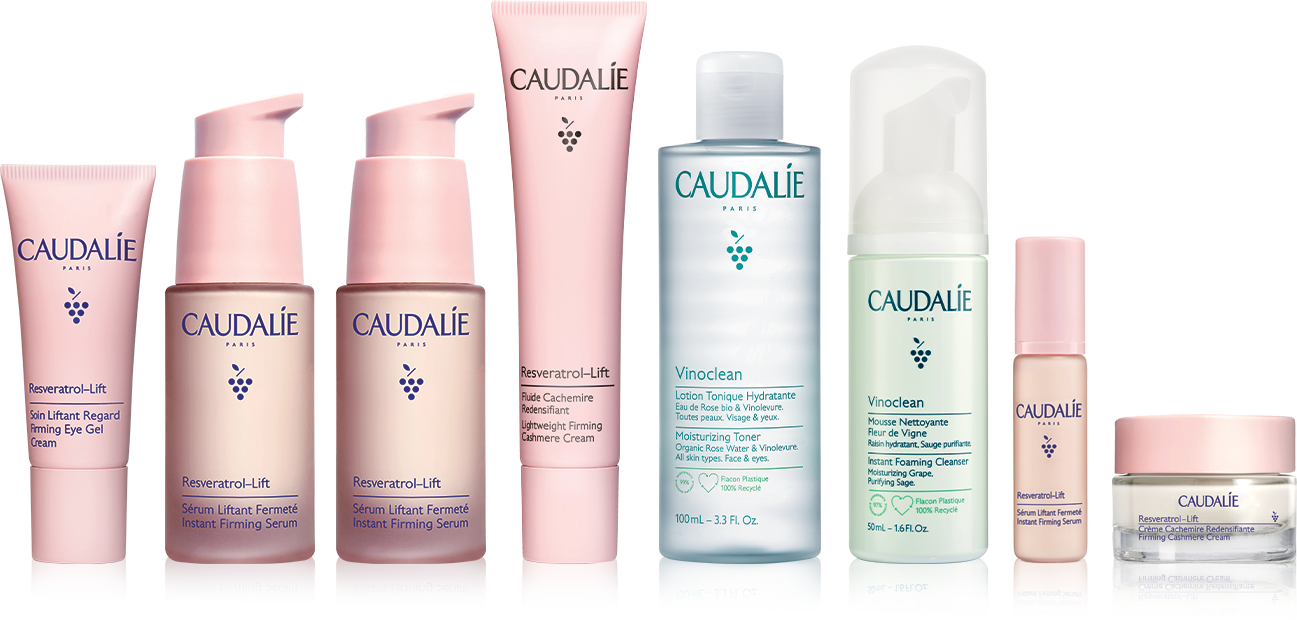 Caudalie 白藜蘆醇膠原倍增套裝 $1,350(價值$2,422)