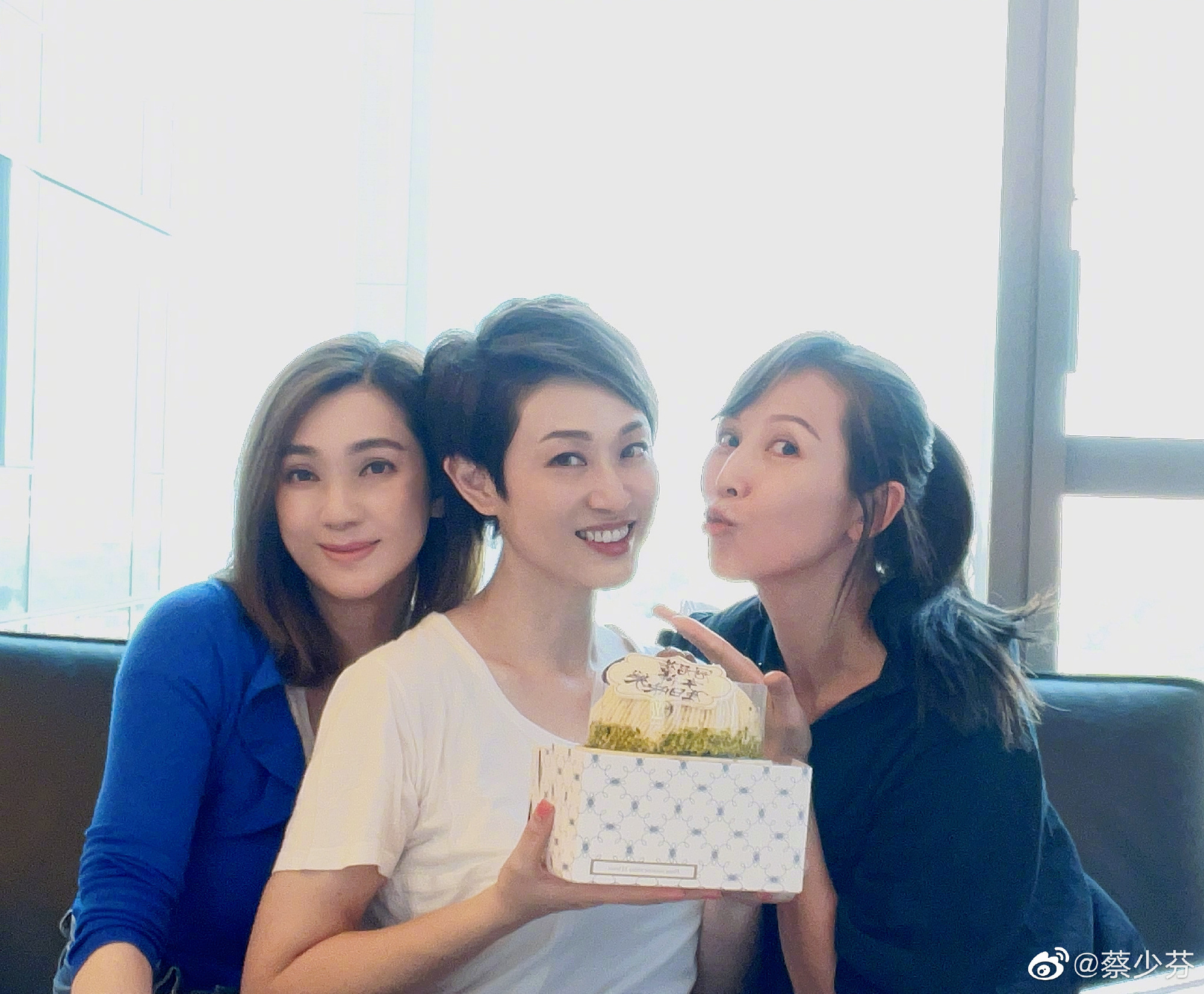 蔡少芬與洪欣交情超好