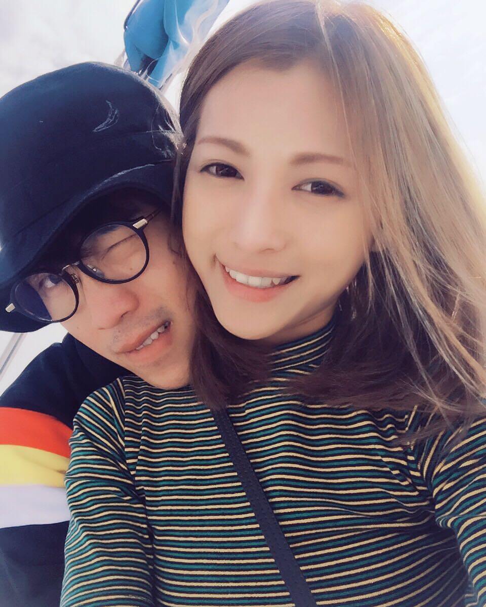 陸永與老婆陳莉娜早年合照