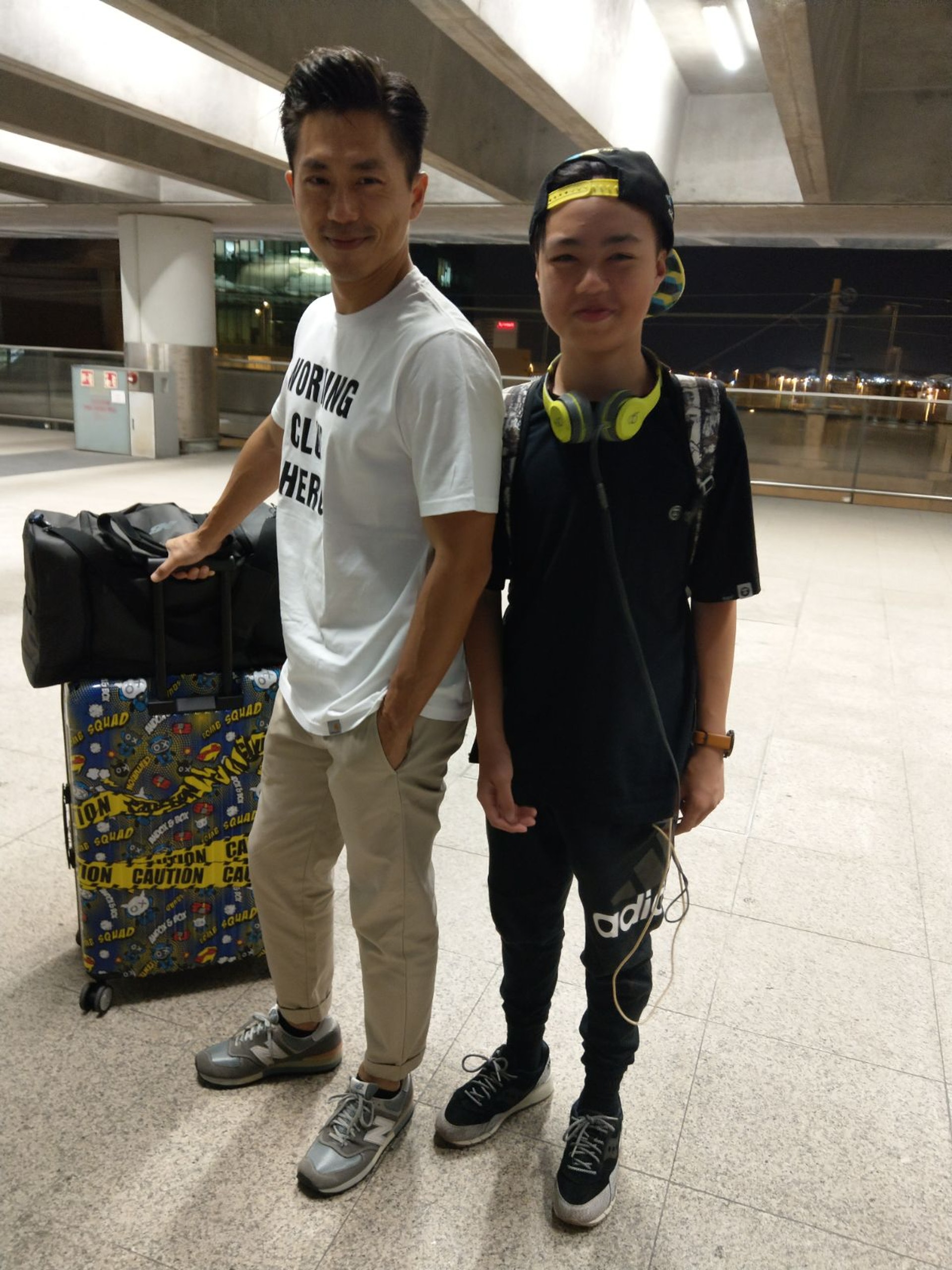 森美還大爆兒子曾因上堂不專心而被罰留堂。