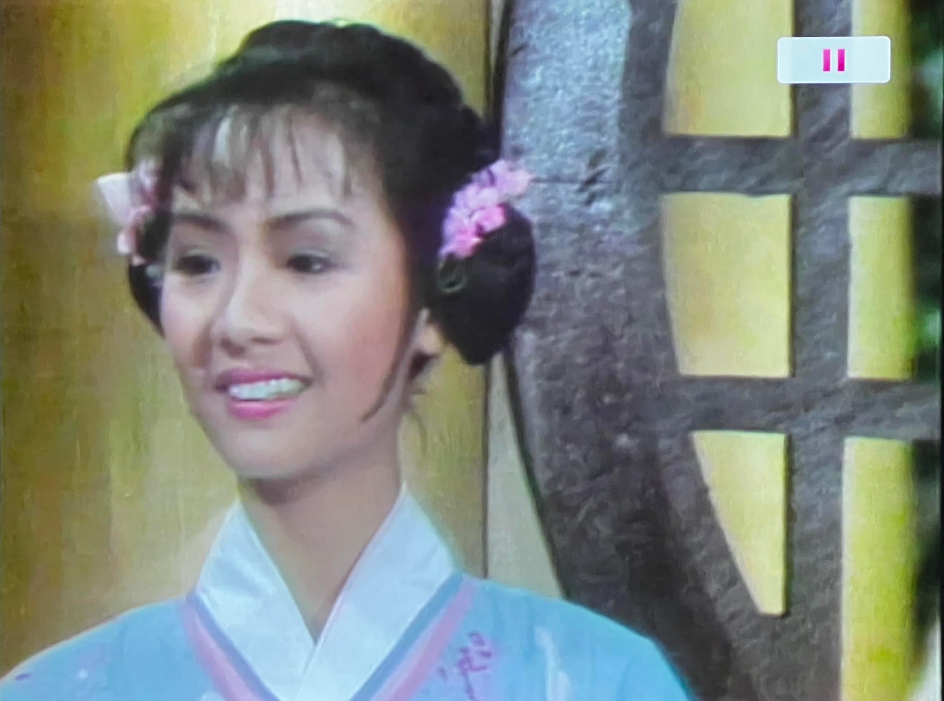 葉子楣當時只得19歲,樣子好青澀。