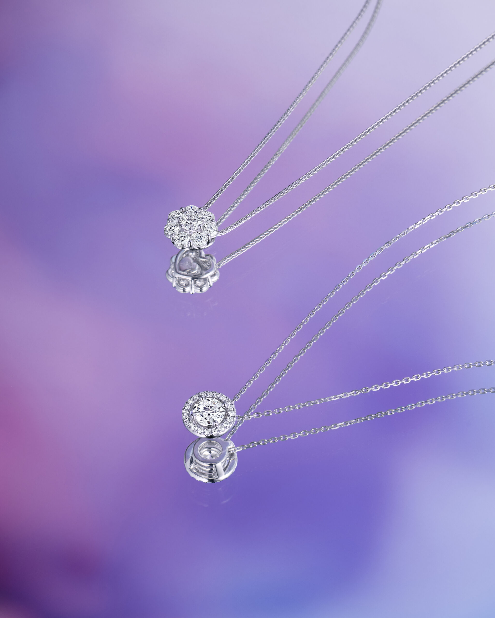 Hearts On Fire鑽石項鍊