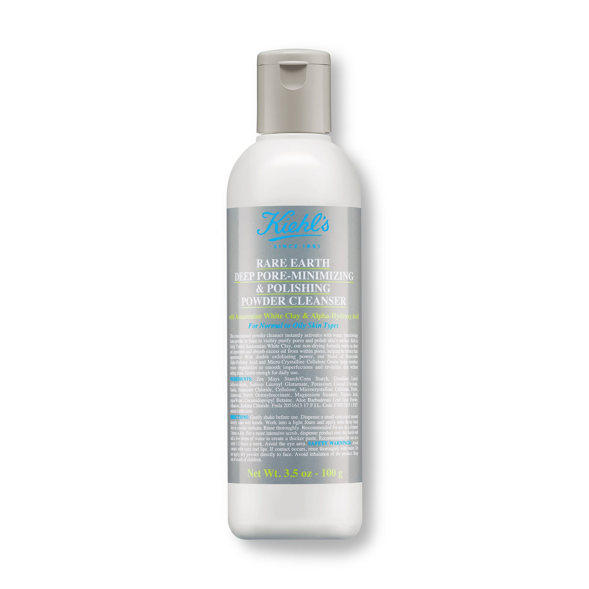 Kiehl's 全新亞瑪遜白泥磨砂潔面粉 HK$320/100g
