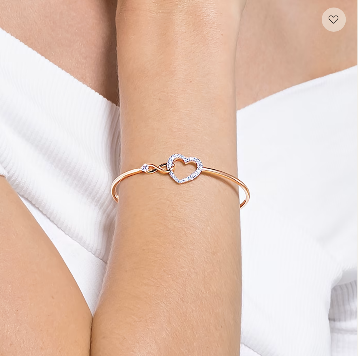 Swarovsk iInfinity 手鐲 $1,250