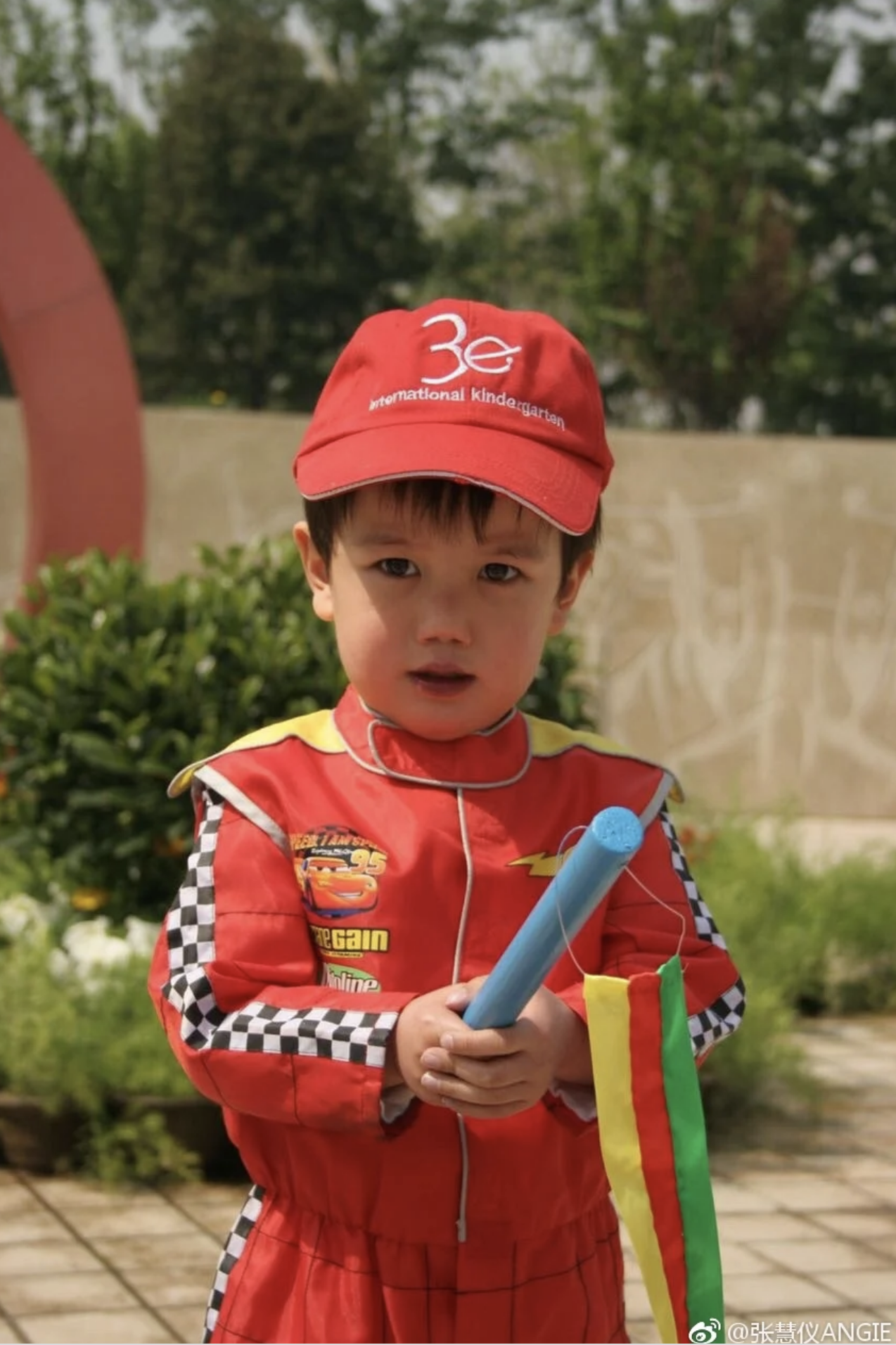 張慧儀養子Hanson（張晃維）小時候照片